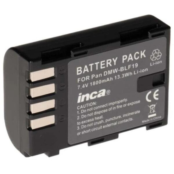 Inca Panasonic DMW-BLF19 Battery