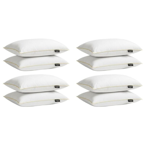 4x 2pc Sheraton Luxury Sanctuary Down Alternative Pillow Set 900g Fill