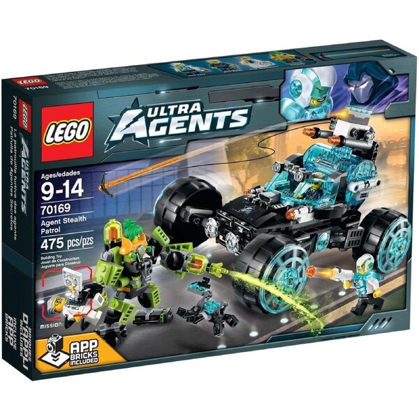 LEGO 70169 Ultra Agents Agent Stealth Patrol Toy