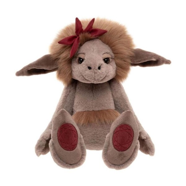 Charlie Bears Ruby Roo Magical Troll Plush Kids Soft Toy 18m+ Brown