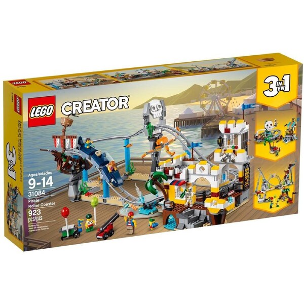 LEGO Creator Series 3in1 Pirate Roller Coaster 31084 Building Kit