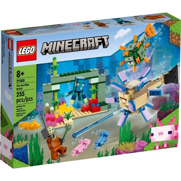 Lego Minecraft 21180 The Guardian Battle