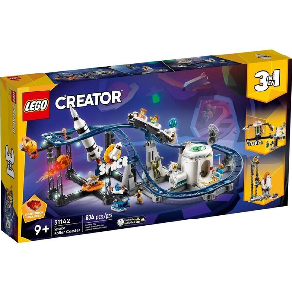 LEGO Creator 3in1 Series 31142 Space Roller Coaster