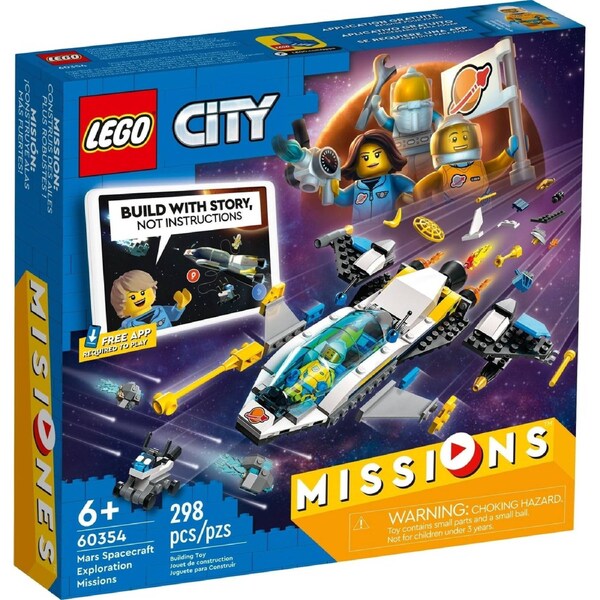 LEGO City 60354 Mars Spacecraft Exploration Missions