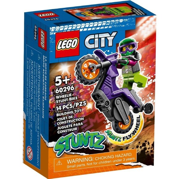 LEGO City 60296 : Wheelie Stunt Bike