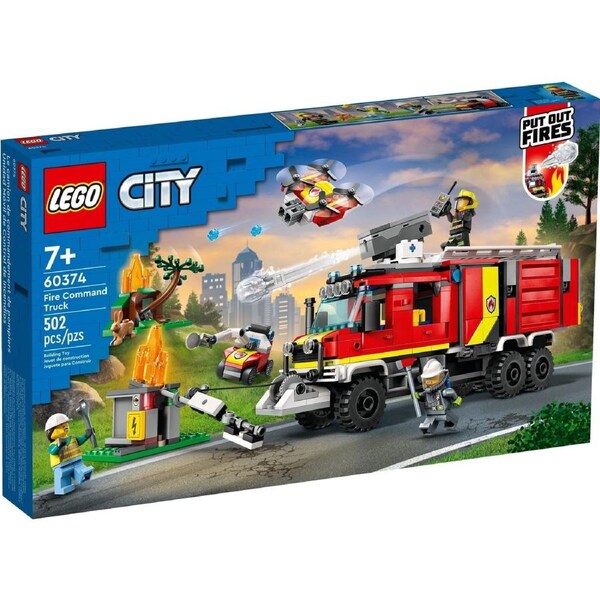LEGO City Series 60374 Fire Command Truck