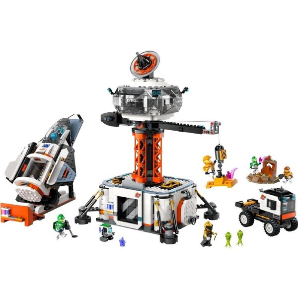 LEGO City Series 60434 Space Base and Rocket Launchpad