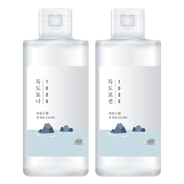 Round Lab 1025 Dokdo 200ml Toner + 200ml Lotion Set