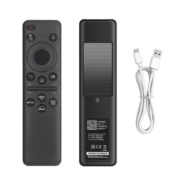BN59-01432A BN59-01455E Replacement TV Remote for Samsung Solar Battery w/ Voice