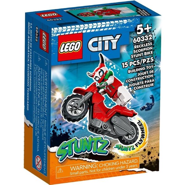 LEGO City 60332 Reckless Scorpion Stunt Bike