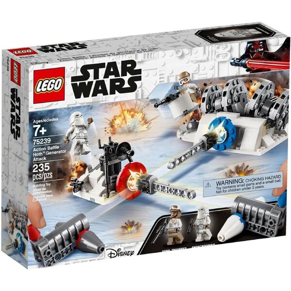 LEGO Star Wars The Empire Strikes Back Action Battle Hoth Generator Attack 75240
