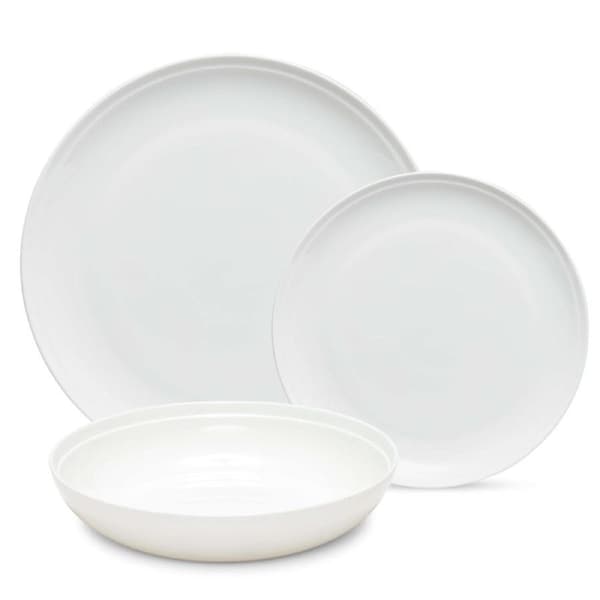 Salt & Pepper Edge 12 Piece Dinner Set