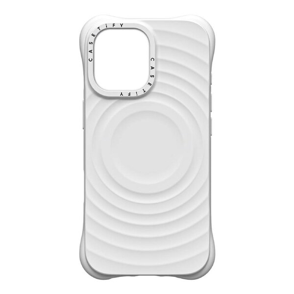 CASETiFY The Ripple Case w/MagSafe - For iPhone 17 - White - White [34739835-16009444]