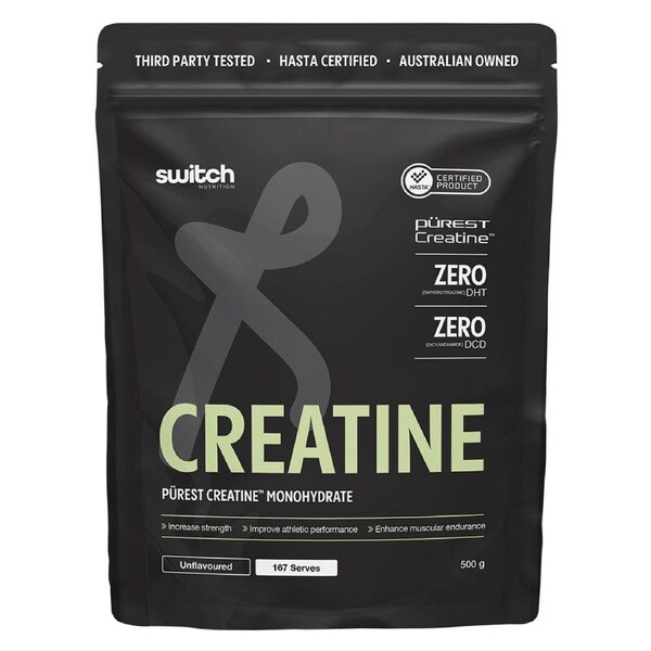 Switch Nutrition Perform Purest Creatine Monohydrate Powder 500g