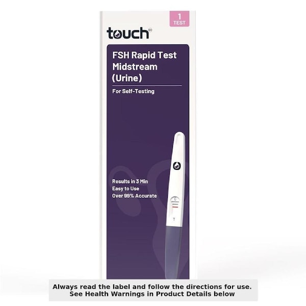 TouchBio FSH Rapid Test Midstream (Urine) - 1 Pack