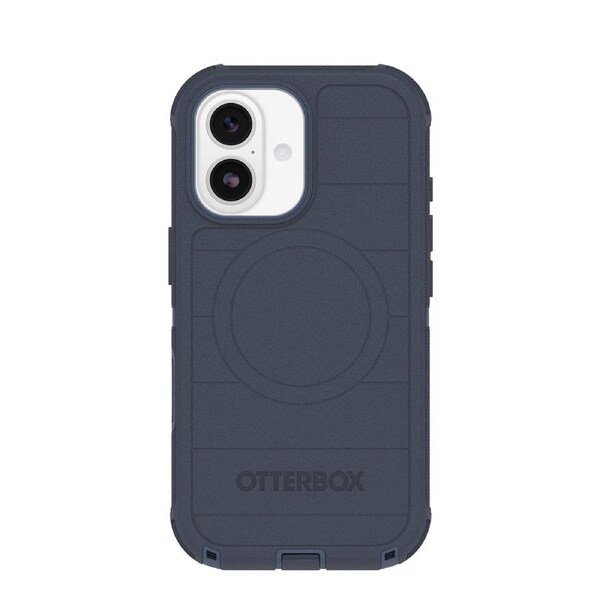 OtterBox Defender Pro Case with Camera Control - For iPhone 17 - Blue - Deep Blue [77-98358]