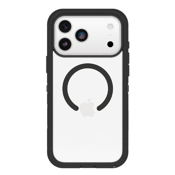OtterBox Defender XT Pro Mag Case with Camera Control - For iPhone 17 Pro Max - Dark Side Black - Black [77-98534]