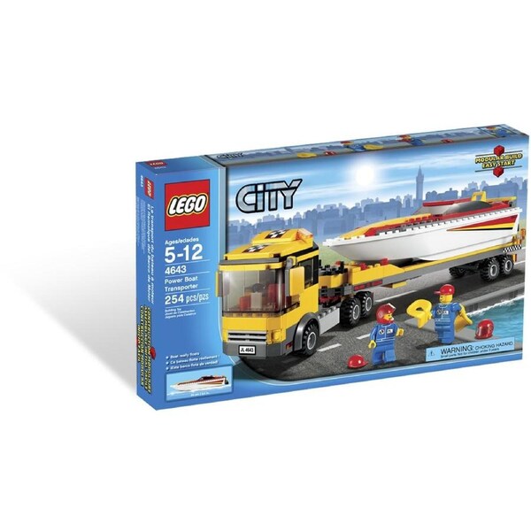 LEGO 4643 City Power Boat Transporter