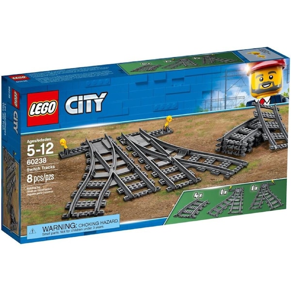 LEGO 60238 City Train Switch Tracks