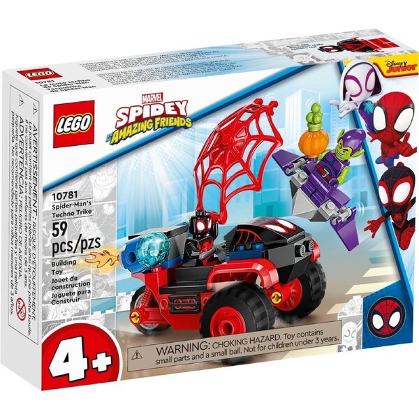 LEGO 10781 Super Heroes Miles Morales: Spider-Man's Techno Trike