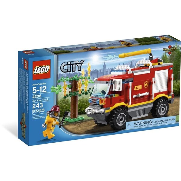 LEGO 4208 City 4X4 Fire Truck