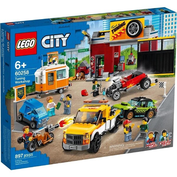 LEGO City 60258: Tuning Workshop