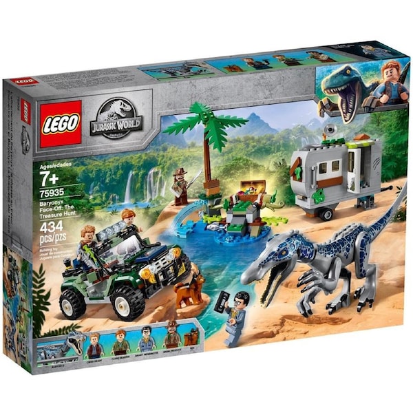 LEGO 75935 Jurassic World Baryonyx Face-Off: The Treasure Hunt