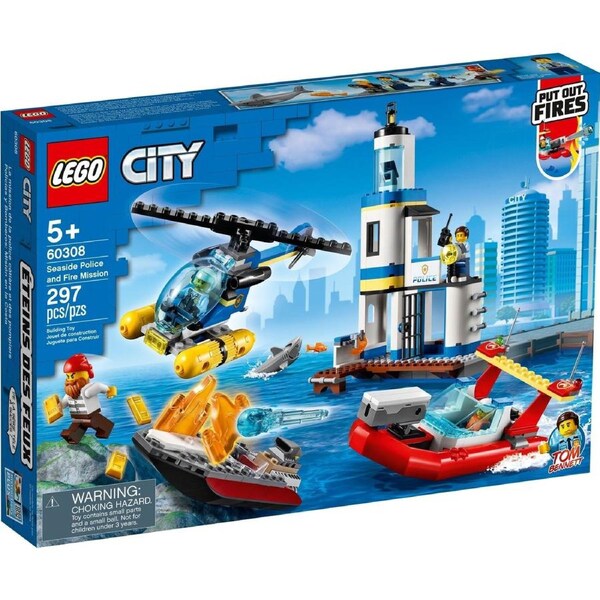 Lego City 60308 Seaside Police and Fire Mission