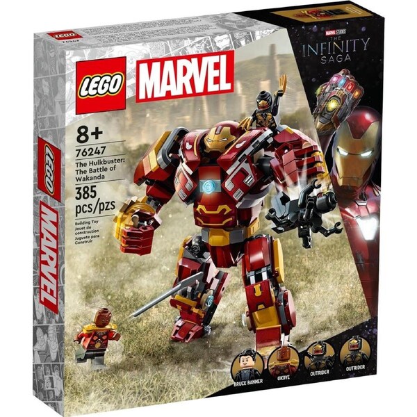 LEGO 76247 The Hulkbuster: The Battle of Wakanda Marvel