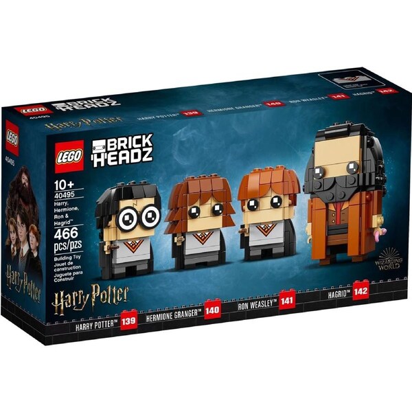 LEGO BrickHeadz 40495 Harry, Hermione, Ron & Hagrid