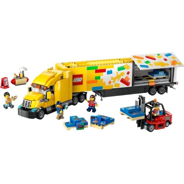 LEGO City Series 60440 Yellow Delivery Truck