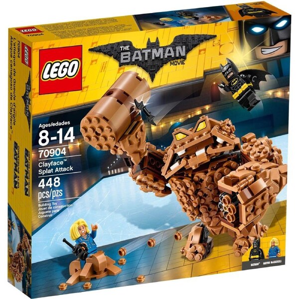 LEGO DC Comics Super Heroes Batman Movie Clayface Splat Attack 70905