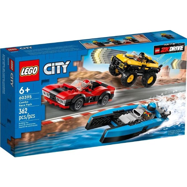 LEGO City Series 60395 Combo Race Pack
