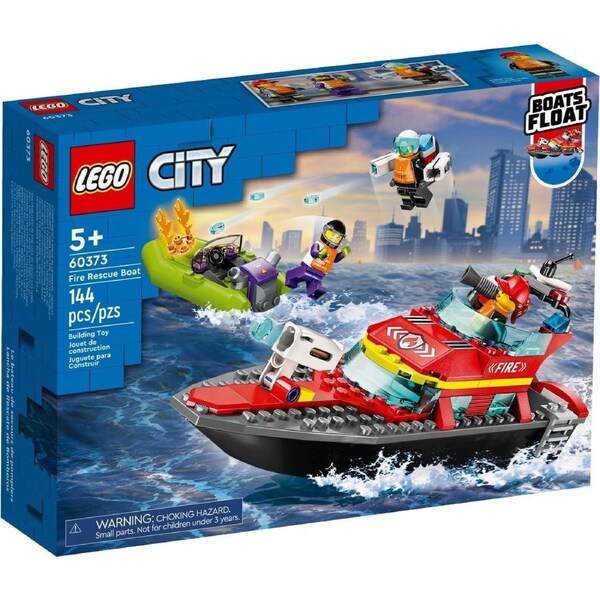 LEGO City Series 60373 Fire Rescue Boat