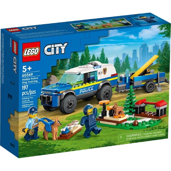 LEGO City Series 60369 Mobile Police Dog Training