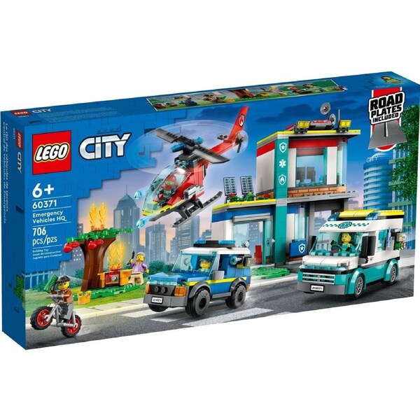 LEGO City Series 60371 Emergency Vehicles HQ