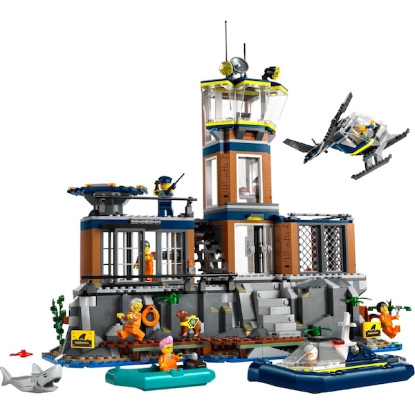 LEGO City Series 60419 Police Prison Island
