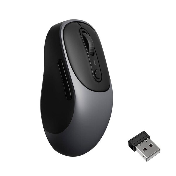 Keychron BM24 Wireless Mouse (1K Polling Rate) (Metal Gray)
