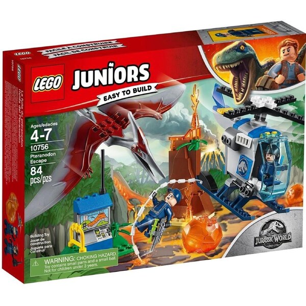 LEGO Juniors/4+ Jurassic World Pteranodon Escape 10756 Building Kit