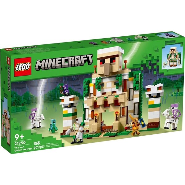 LEGO Minecraft 21250 The Iron Golem Fortress