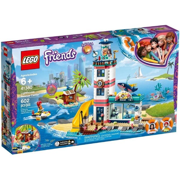 LEGO Friends Lighthouse Rescue Center 41380 Building Kit Tropical Island