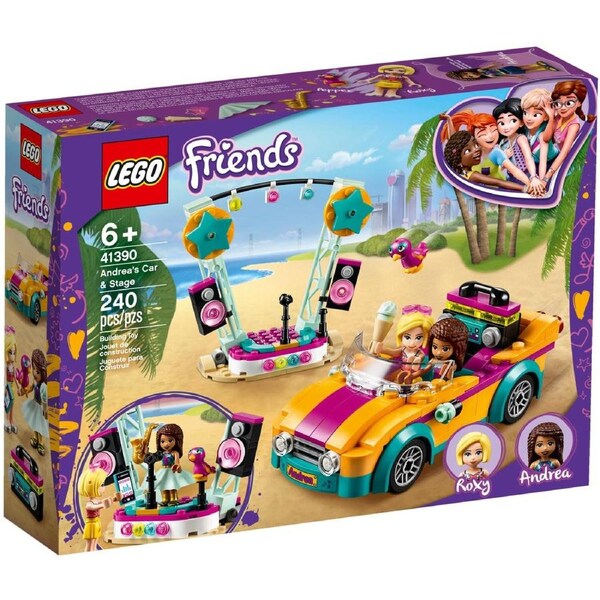 LEGO Friends 41390: Andrea's Car & Stage