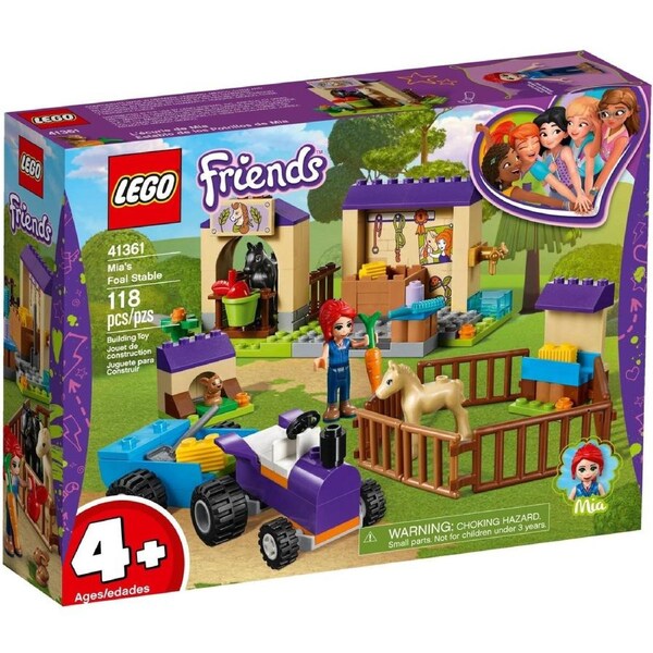 LEGO Friends Mia's Foal Stable 41361