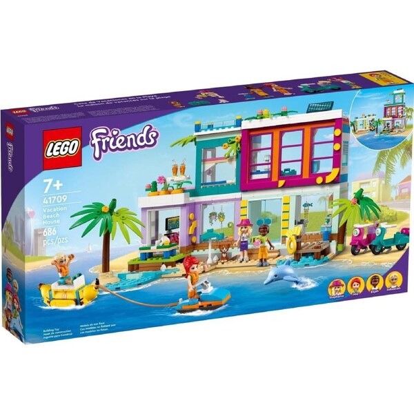 LEGO Friends Series 41709 Holiday Beach House