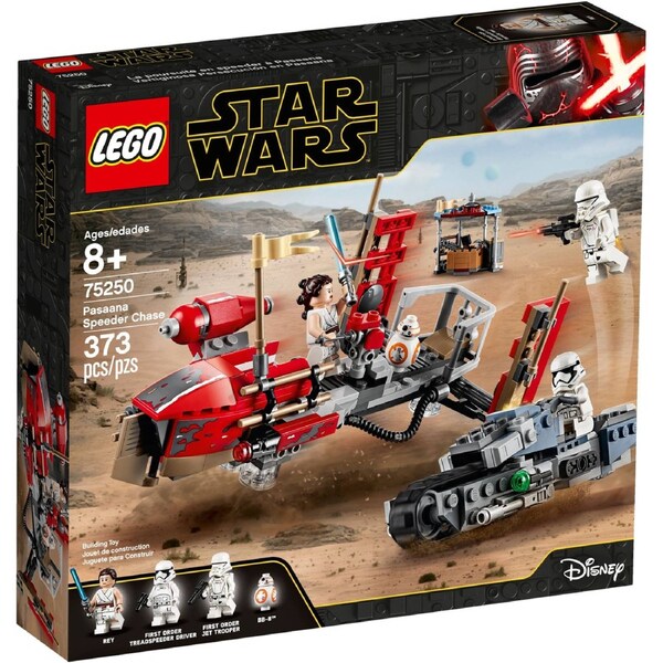 LEGO Star Wars The Rise Skywalker Pasaana Speeder Chase 75250 Hovering Transport