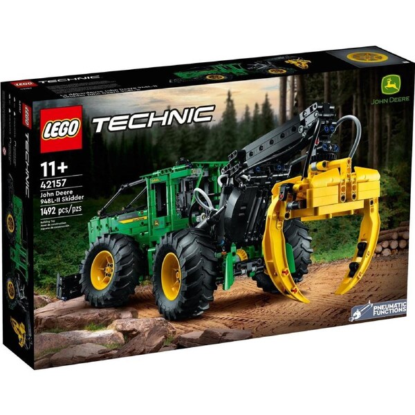 LEGO Technic Series 42157 John Deere 948L-II Skidder