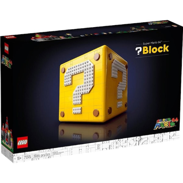 LEGO Super Mario Series 71395 Super Mario 64 Question Mark Block