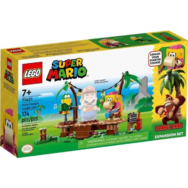 LEGO Super Mario Series 71421 Dixie Kong's Jungle Jam Expansion Set