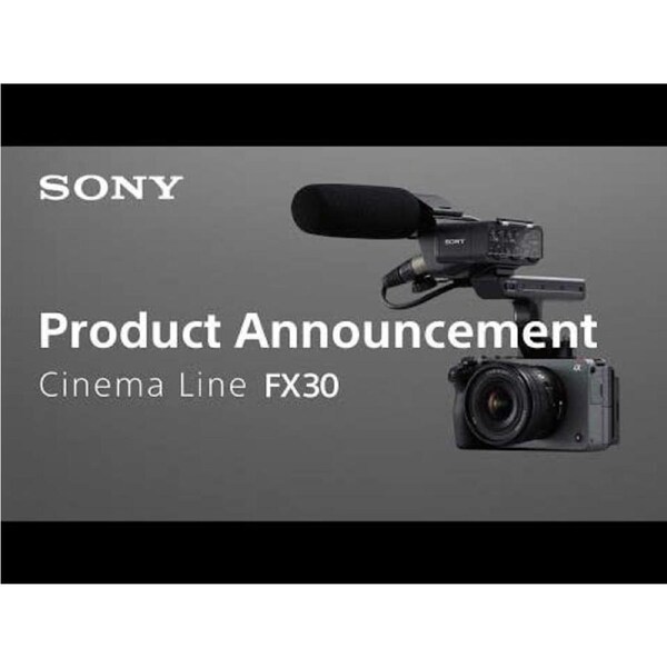 Sony ILME FX30 Body + Sony CFE80 Card - BOM Kit