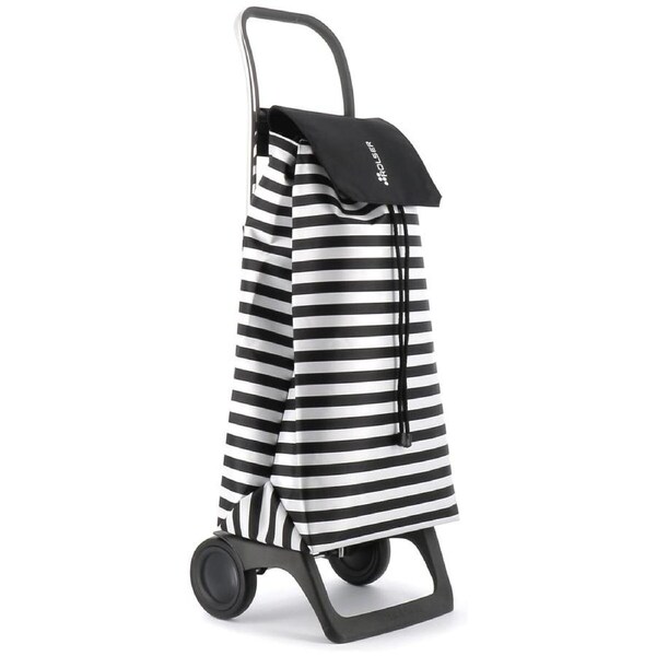 Rolser Jet LN Joy Trolley Marina Black & White